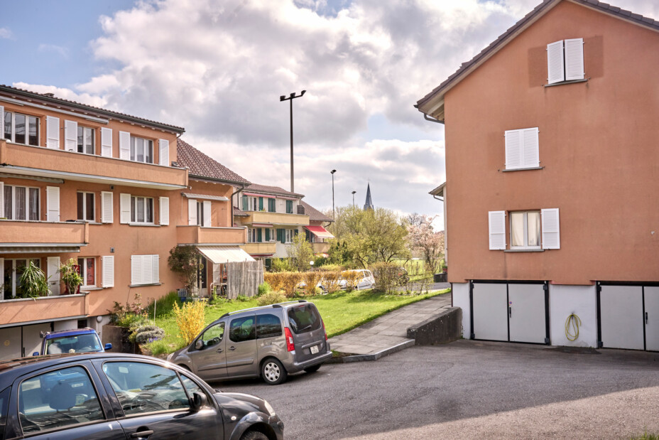 Die heutigen Sichtbeziehungen bleiben: Das Dorf ist weiterhin «spürbar».